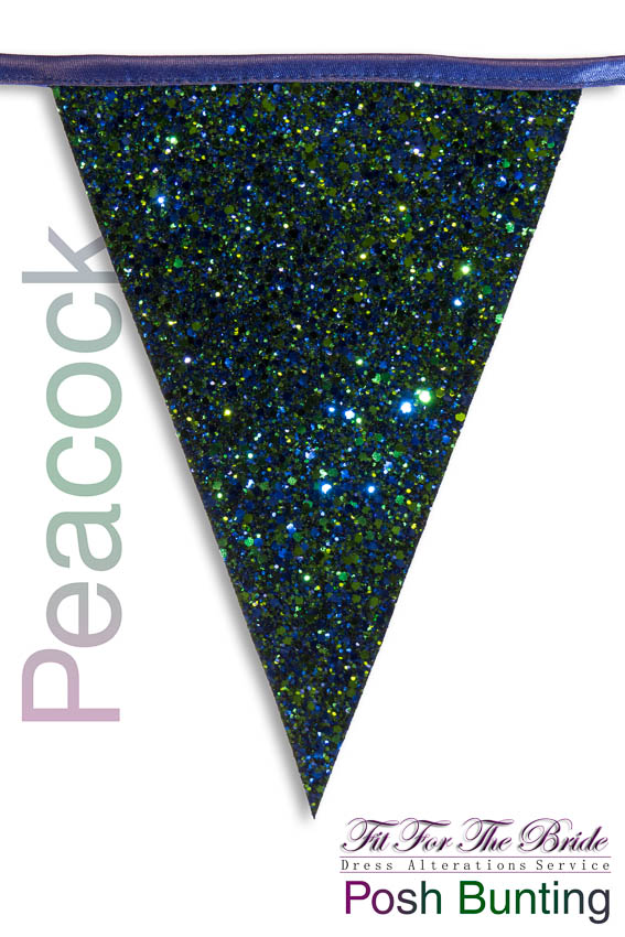 Posh Bunting - Peacock